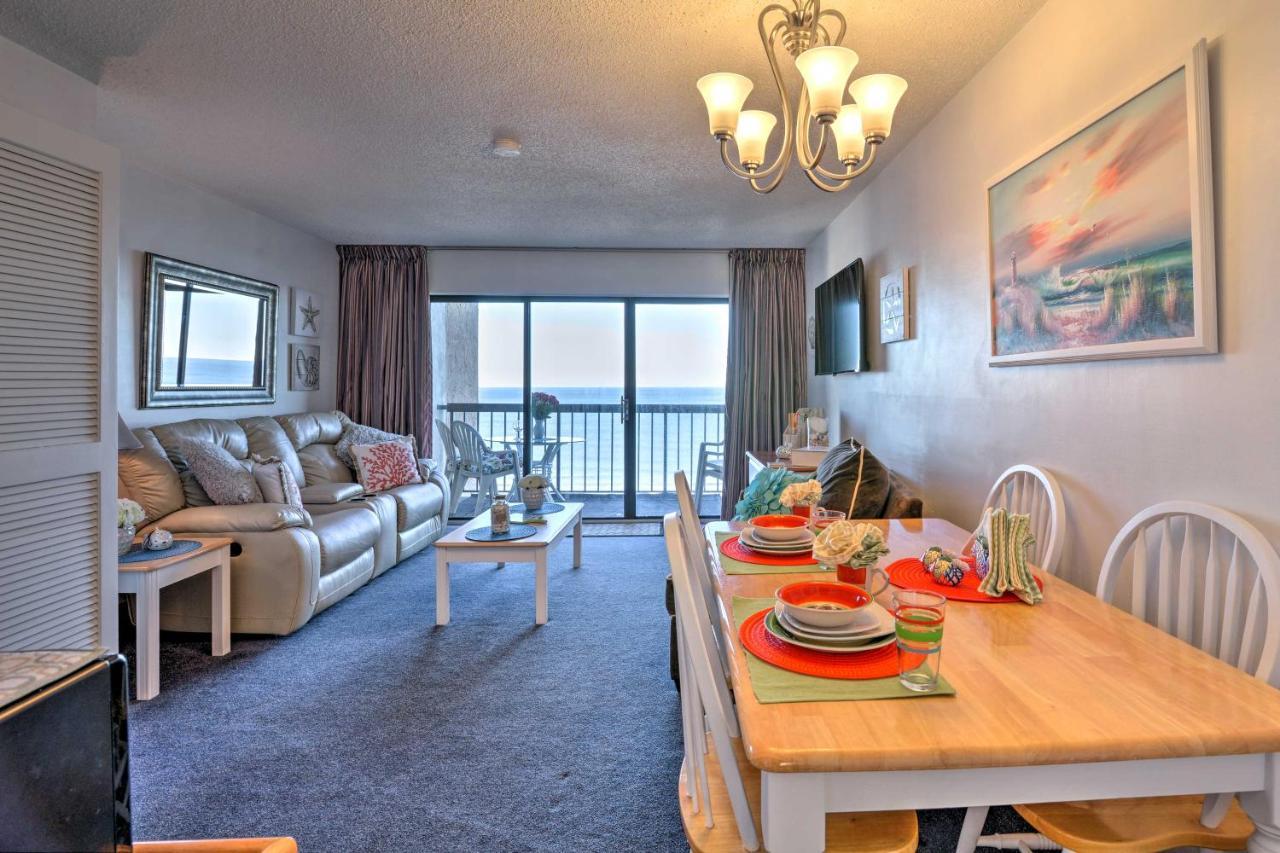 Myrtle Beach Condo With Ocean Views - Walk To Beach! Dış mekan fotoğraf
