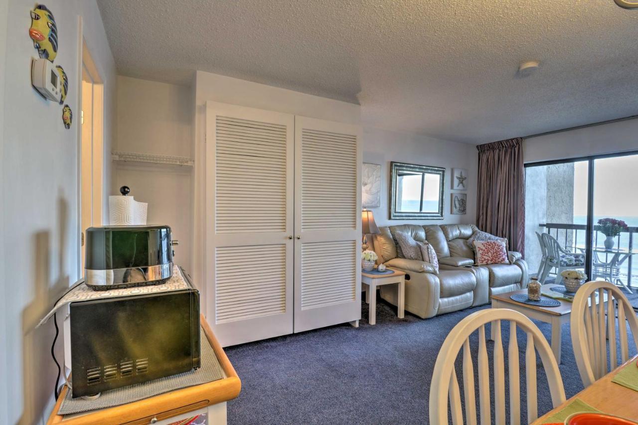 Myrtle Beach Condo With Ocean Views - Walk To Beach! Dış mekan fotoğraf