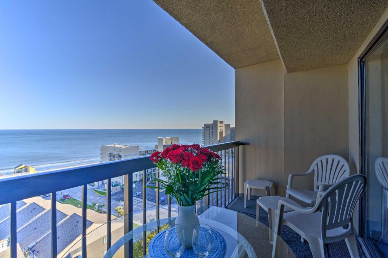 Myrtle Beach Condo With Ocean Views - Walk To Beach! Dış mekan fotoğraf
