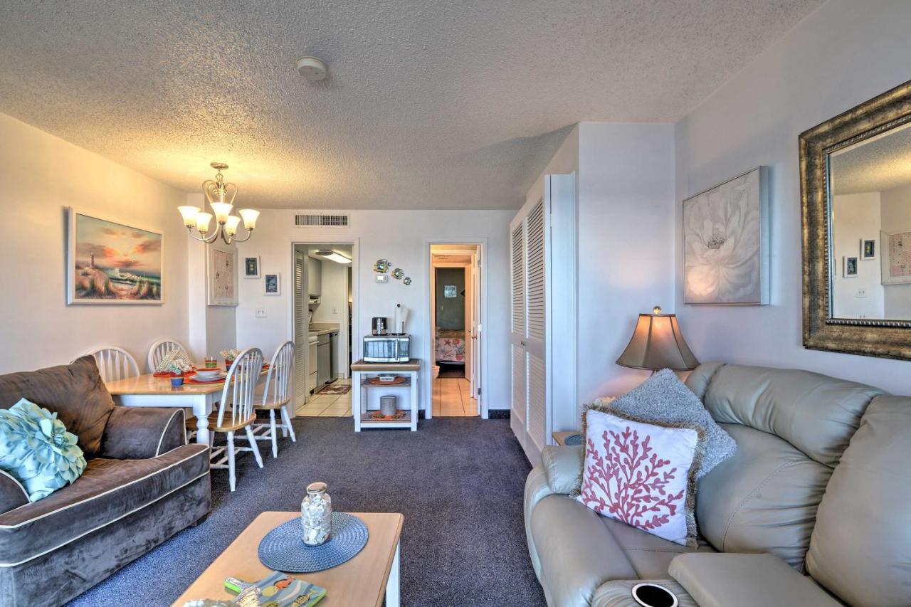 Myrtle Beach Condo With Ocean Views - Walk To Beach! Dış mekan fotoğraf